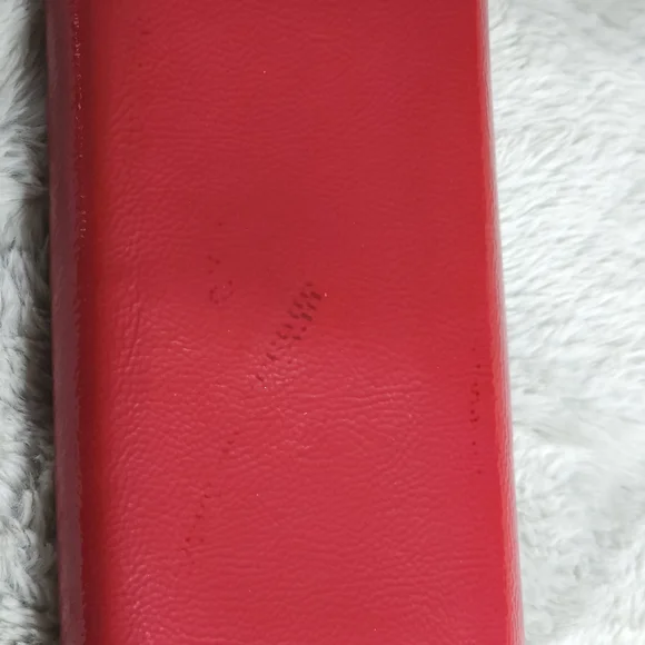 *Authentic**Gucci Soho GG Leather Continental Wallet - Crimson Red - Picture 10 of 16
